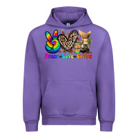 Tulip peace love  coffee Urban Hoodie - Zillion Design Studio