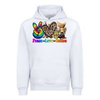 White peace love  coffee Urban Hoodie - Zillion Design Studio