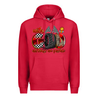 Cardinal with god all things are possible Premium Hoodie - Zillion Design Studio