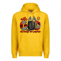 Lemon with god all things are possible Premium Hoodie - Zillion Design Studio