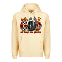 Pina Colada with god all things are possible Premium Hoodie - Zillion Design Studio