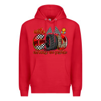 Red with god all things are possible Premium Hoodie - Zillion Design Studio