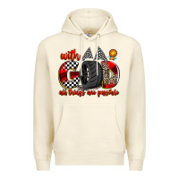Sandshell with god all things are possible Premium Hoodie - Zillion Design Studio