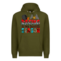 Army Green racing is my favorite season Premium Hoodie - Zillion Design Studio