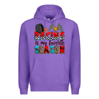 Purple racing is my favorite season Premium Hoodie - Zillion Design Studio