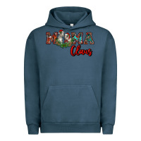 Pigment Midnight Navy mama claus Urban Hoodie - RanaPortraitStore