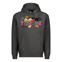 Charcoal Heather race teacher Premium Hoodie - Zillion Design Studio