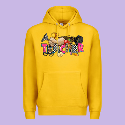 Race Teacher Premium Hoodie Designed By Zillion Design Studio