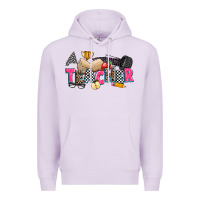 Lilac race teacher Premium Hoodie - Zillion Design Studio