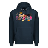 Navy race teacher Premium Hoodie - Zillion Design Studio