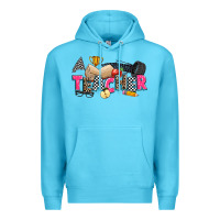Ocean Blue race teacher Premium Hoodie - Zillion Design Studio