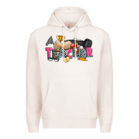 Pale Pink race teacher Premium Hoodie - Zillion Design Studio