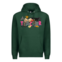 Sports Green race teacher Premium Hoodie - Zillion Design Studio