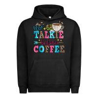 Pigment Black no talkie before coffee Urban Hoodie - Zillion Design Studio