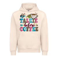 Sandshell no talkie before coffee Urban Hoodie - Zillion Design Studio