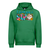 Emerald i don't give a sip Urban Hoodie - Zillion Design Studio