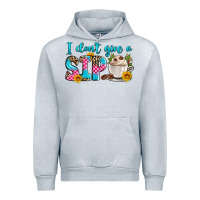 Heather Grey i don't give a sip Urban Hoodie - Zillion Design Studio