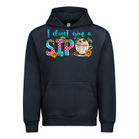 Navy i don't give a sip Urban Hoodie - Zillion Design Studio