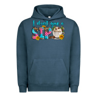 Pigment Midnight Navy i don't give a sip Urban Hoodie - Zillion Design Studio