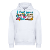 White i don't give a sip Urban Hoodie - Zillion Design Studio