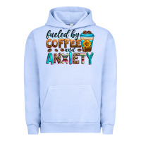 Pigment Grape Ice fueled by coffee and anxiety Urban Hoodie - Zillion Design Studio
