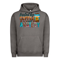 Pigment Tornado fueled by coffee and anxiety Urban Hoodie - Zillion Design Studio