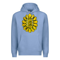 Colony Blue yellow  gemstone jewelny Premium Hoodie - RanaPortraitStore