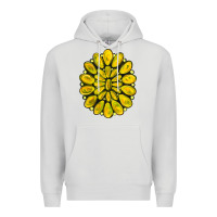 Dove Grey yellow  gemstone jewelny Premium Hoodie - RanaPortraitStore