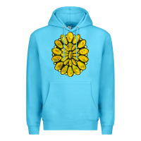 Ocean Blue yellow  gemstone jewelny Premium Hoodie - RanaPortraitStore