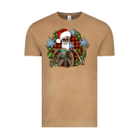 Vintage Camel Santa skeleton christmas Vintage Tee - Artiststas