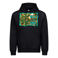 Black wild and free cactus Urban Hoodie - RanaPortraitStore