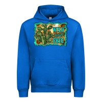 Cobalt wild and free cactus Urban Hoodie - RanaPortraitStore