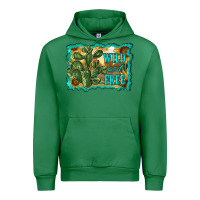 Emerald wild and free cactus Urban Hoodie - RanaPortraitStore