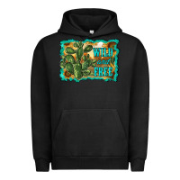 Pigment Black wild and free cactus Urban Hoodie - RanaPortraitStore