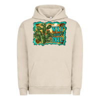 Pigment French Oak wild and free cactus Urban Hoodie - RanaPortraitStore