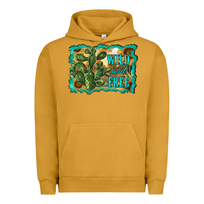 Wild And Free Cactus Urban Hoodie by RanaPortraitStore | Teevron