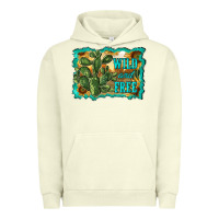 Pigment Pistachio wild and free cactus Urban Hoodie - RanaPortraitStore