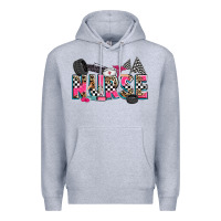 Heather Grey race nurse Premium Hoodie - Zillion Design Studio