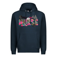 Navy race nurse Premium Hoodie - Zillion Design Studio