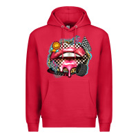 Cardinal race lips Premium Hoodie - Zillion Design Studio