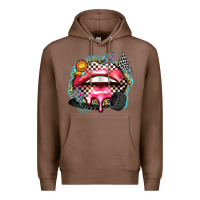 Chestnut race lips Premium Hoodie - Zillion Design Studio