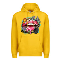 Lemon race lips Premium Hoodie - Zillion Design Studio