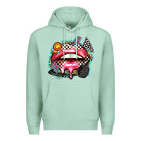 Seafoam race lips Premium Hoodie - Zillion Design Studio