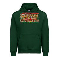 Forest Green christmas western santa baby Urban Hoodie - RanaPortraitStore
