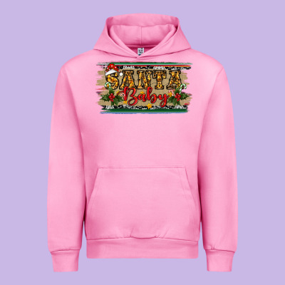 Christmas Western Santa Baby Urban Hoodie Designed By Ranaportraitstore