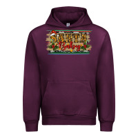 Mauve Wine christmas western santa baby Urban Hoodie - RanaPortraitStore
