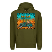 Army Green farm fresh pumpkins tumbler Premium Hoodie - RanaPortraitStore