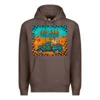 Coffee farm fresh pumpkins tumbler Premium Hoodie - RanaPortraitStore