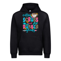 Black coffee scrubs and rubber gloves Urban Hoodie - Zillion Design Studio