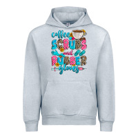 Heather Grey coffee scrubs and rubber gloves Urban Hoodie - Zillion Design Studio
